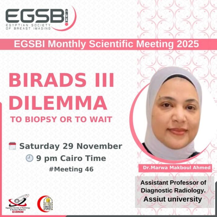 46- Marwa Makboul BI-RADS 3 lesion, to biopy or to wait